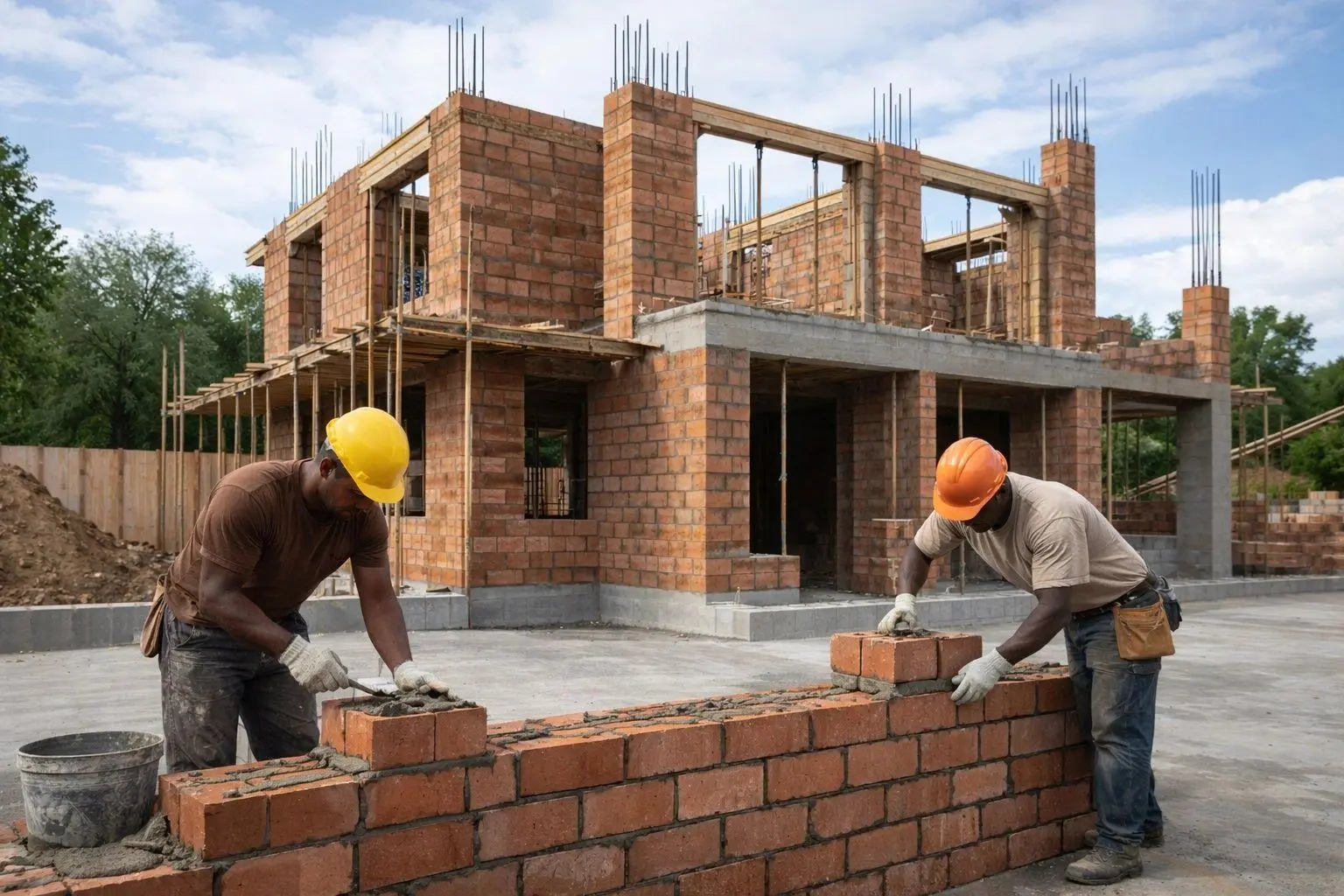 اجرای دیوارچینی ساختمان - گروه طراحی معماری و مهندسی آس دیزاین