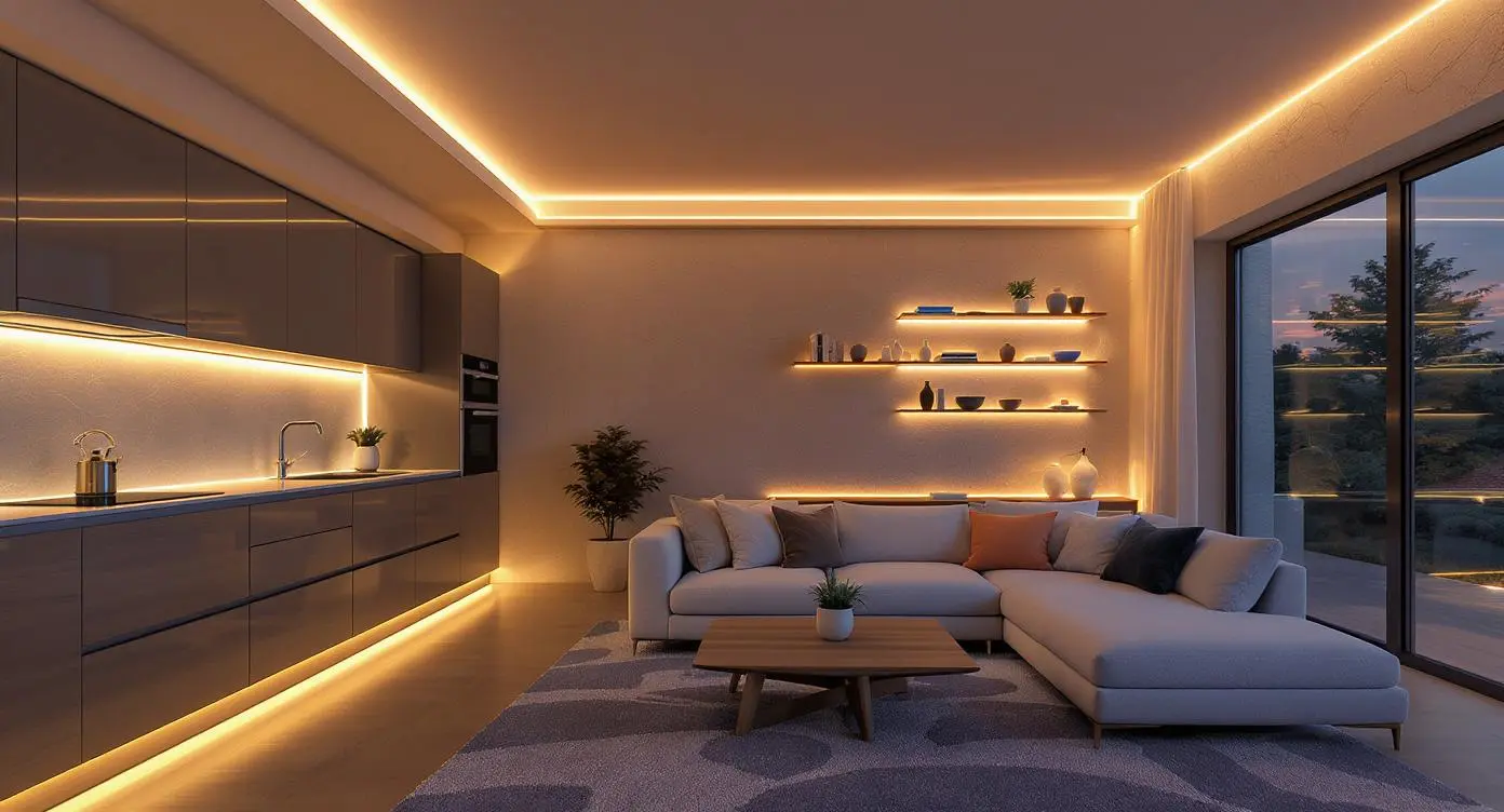 نورپردازی هوشمند در طراحی ویلای کوچک - گروه معماری و مهندسی آس دیزاین